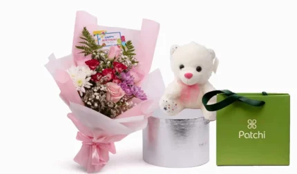 فرحة عيد الميلاد / مع الدب وشوكلاته باتشي او فيريرو اوالبستاني او أنوش