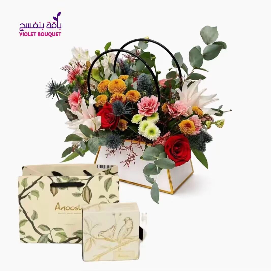 باقة ألوان زاهية