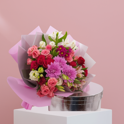 باقة الرومانسية خاصة مع باتشي او فيريرو